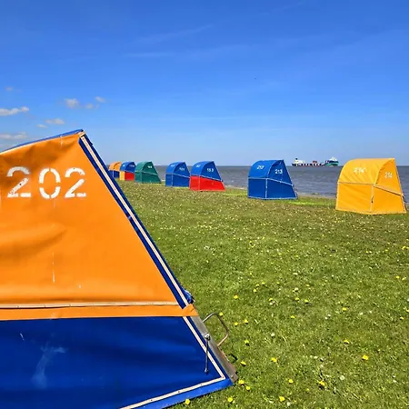 4 Personen Mit Sauna Und Herrlichem Blick Auf Den In Otterndorf